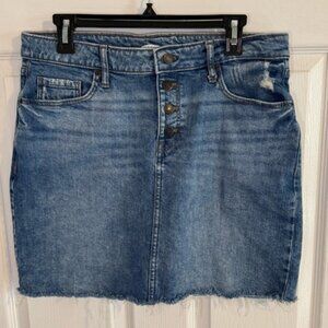 Old Navy Blue Jean Skirt